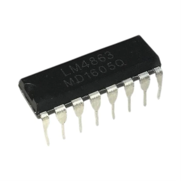 LM4863 DIP-16 Entegre Devre ürün görseli 1