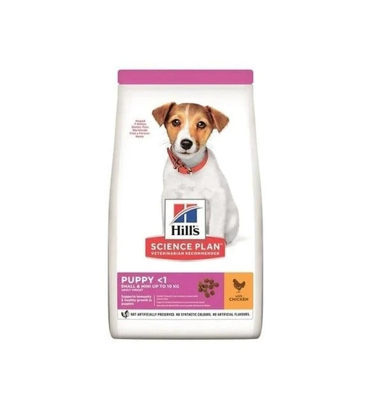 Hill's Science Plan Small & Mini Tavuklu 3 kg Küçük Irk Yavru Köpek Maması ürün görseli 1