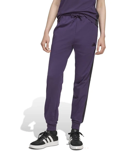 adidas 3 Stripes Sj Jogger Kadın Mor Eşofman Altı JX7591 ürün görseli 1