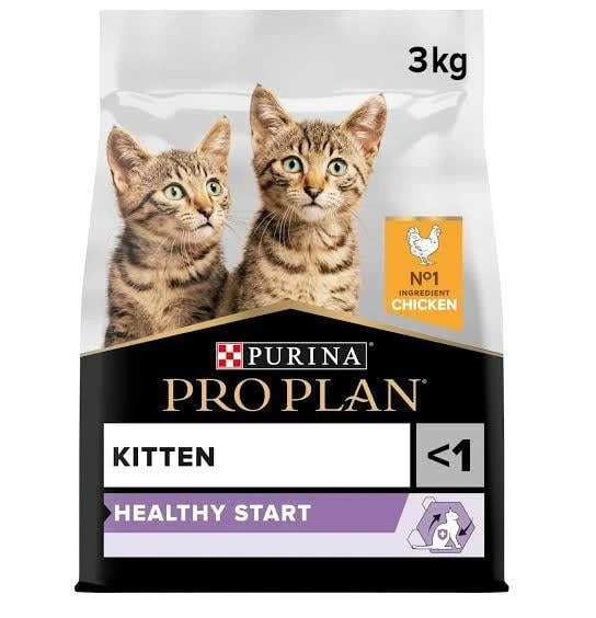 Pro Plan Healthy Start Kitten Chicken 3 kg Yavru Kedi Kuru Maması ürün görseli 1