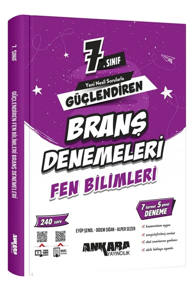 7.Sınıf Güçlendiren Fen Bilimleri Branş Denemeleri ürün görseli 1