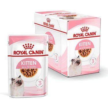 Royal Canin Kitten Gravy Yaş Mama 12x85 gr ürün görseli 1