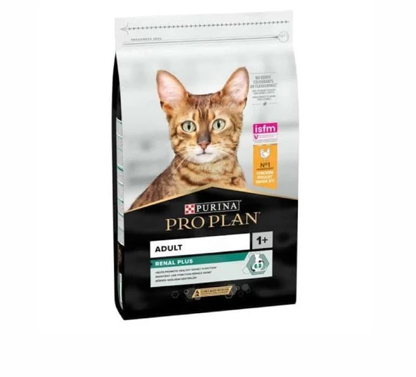Pro Plan Renal Plus Adult Tavuklu Yetişkin Kedi Maması 1,5 Kg ürün görseli 1