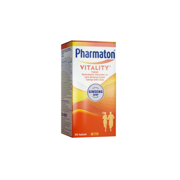 Pharmaton Vitality 60 Tablet ürün görseli 1