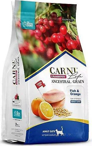 Carni Life Cranberry Balıklı ve Portakallı 5 kg Yetişkin Kedi Maması ürün görseli 1