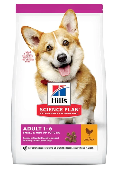 Hill's SP Tavuklu Küçük ve Mini Irk Yetişkin Köpek Maması 6KG ürün görseli 1
