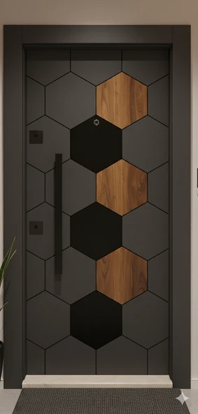 LİV Concept Eli̇t Seri̇si̇ | Elegance Güvenli̇k Kapisi Çeli̇k Kapi - Vi̇lla Kapisi ürün görseli 1