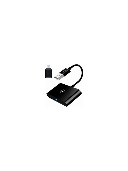 Hakopro İphone Wireless carplay Araç Içi Cihazlar Ile Uyumlu Kablosuz Carplay Adaptörü Wireless Carplay Çevirici Siyah ürün görseli 1