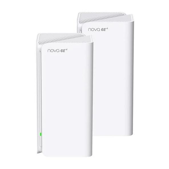 TENDA NOVA 6E MX21 PRO (2-pack) WIFI6E AXE5700 MESH ROUTER 2-paket ürün görseli 1