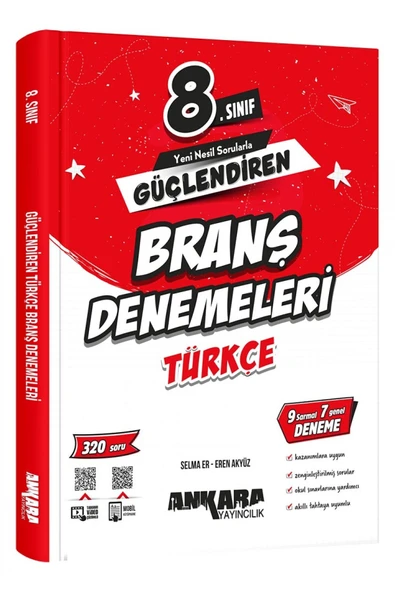 8.Sınıf Güçlendiren Türkçe Branş Denemeleri ürün görseli 1