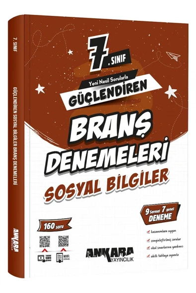7.Sınıf Güçlendiren Sosyal Bilgiler Branş Denemeleri ürün görseli 1
