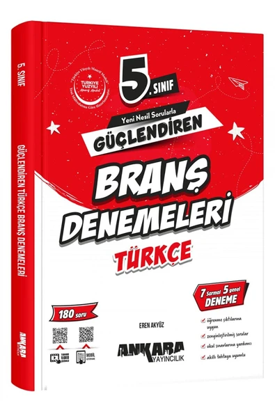 5.Sınıf Güçlendiren Türkçe Branş Denemeleri ürün görseli 1