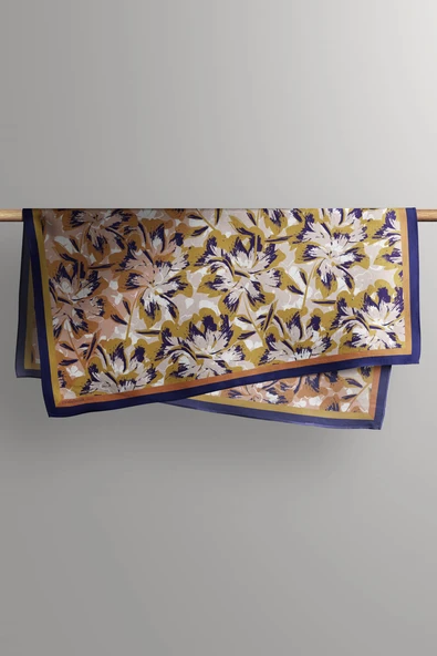 D56 KADIN DESENLİ BANDANA - Resim 5