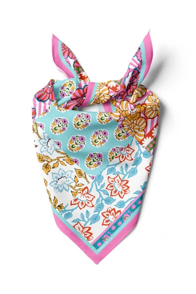 ORIANTAL PATCHWORK BANDANA ürün görseli 1