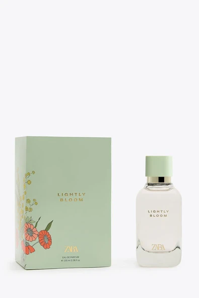 ZARA LIGHTLY BLOOM EDP 100ML (3.4 FL. OZ). - Resim 5