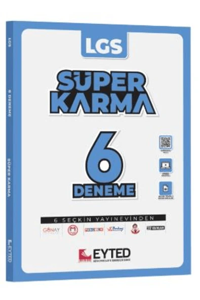 LGS Süper Karma 6'lı Deneme / Kolektif / EYTED Yayınları / 9786058087330 ürün görseli 1