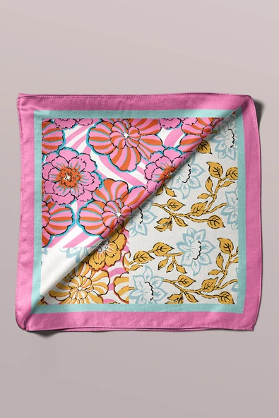 ORIANTAL PATCHWORK BANDANA - Resim 3