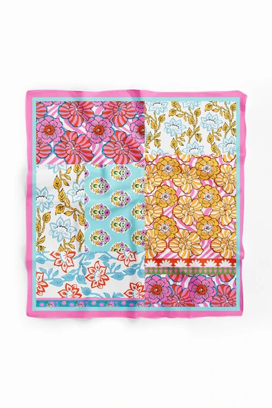 ORIANTAL PATCHWORK BANDANA - Resim 2