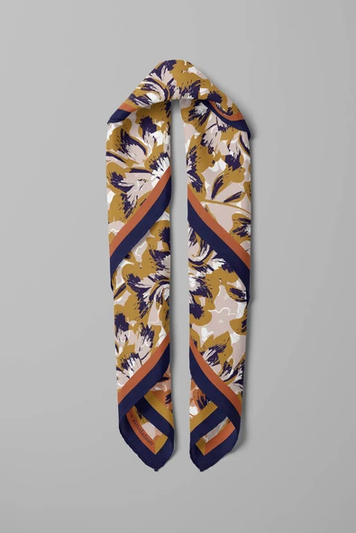 D56 KADIN DESENLİ BANDANA - Resim 3