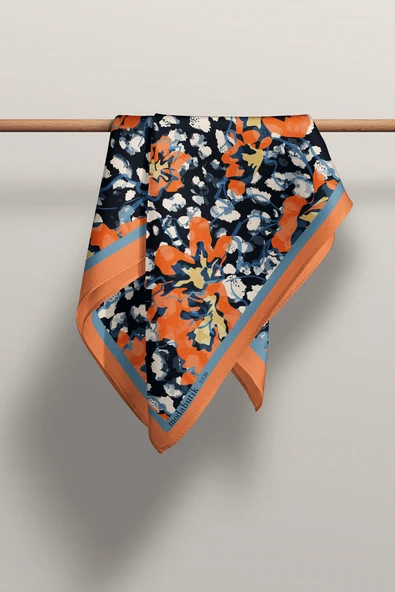 D29 KADIN DESENLİ BANDANA - Resim 4