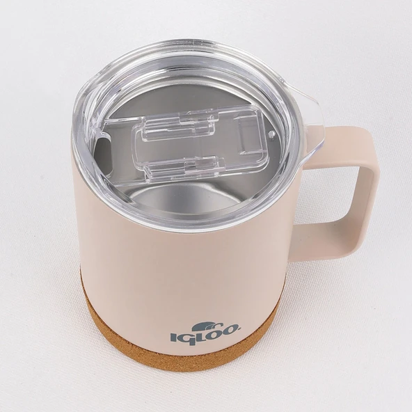 Igloo Cork Mug 350ml-BEJ - Resim 3