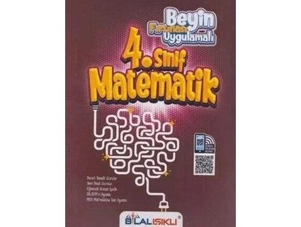 4. Sınıf Matematik Beyin Fırtınası Uygulamalı Soru Bankası ürün görseli 1