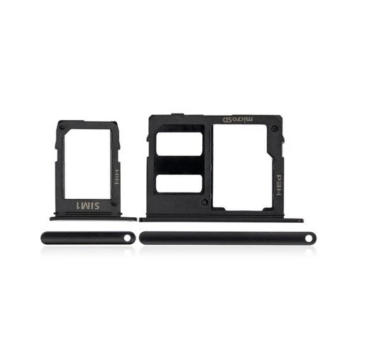 Samsung A600 A6 2018 Sim Çekmecesi Siyah + Hafıza Kart Yuvası ürün görseli 1