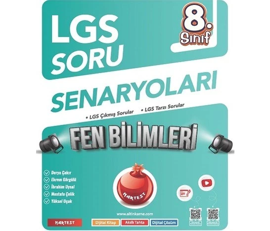 Yayınları 8. Sınıf Lgs Fen Bilimleri Soru Senaryoları ürün görseli 1