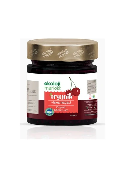 ORGANİK VİŞNE REÇELİ 275GR ürün görseli 1