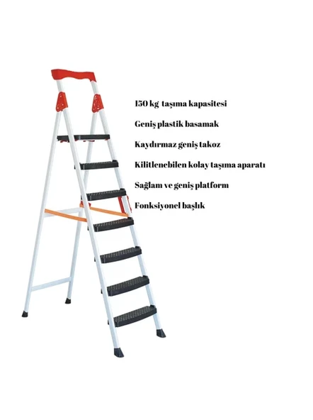 İTİMAT KUTLU EXTREME 6+1 MERDİVEN ürün görseli 1