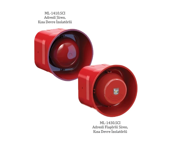 Maxlogic ML-1430 Adresli Flaşörlü Siren ürün görseli 1