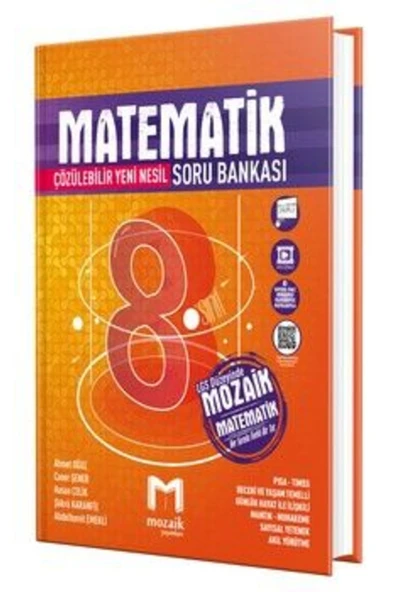 Mozaik Yayınları 8. Sınıf Matematik Soru Bankası ürün görseli 1
