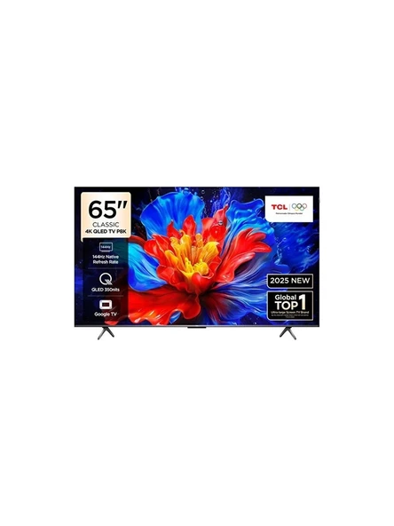 TCL 65P8K 4K Ultra HD 65" 165 Ekran Uydu Alıcılı Google Smart QLED TV ürün görseli 1