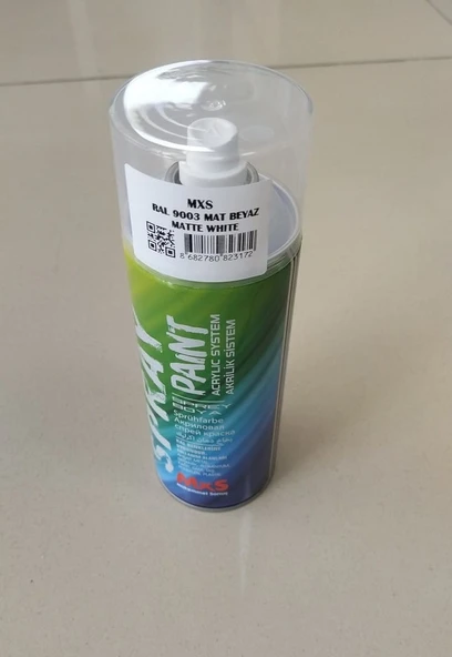 MXS SPREY BOYA 400 ML RAL9003 MAT BEYAZ ürün görseli 1