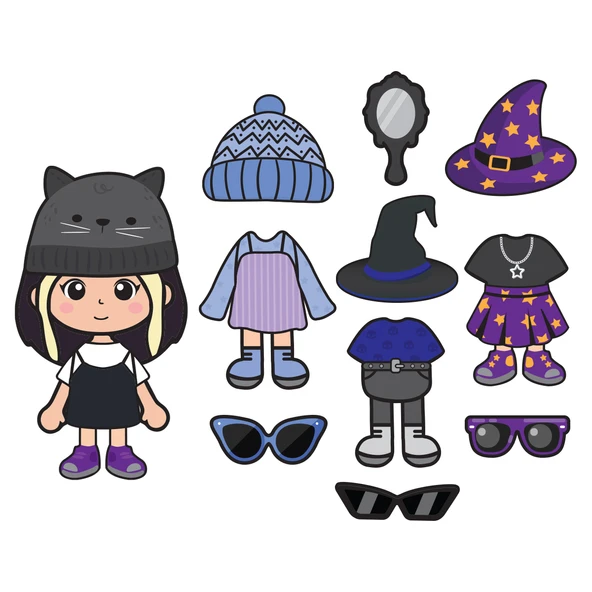 MAGNETIC TINY MY STYLE KUTU OYUNU - Resim 2