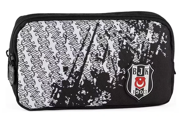 Beşiktaş Lisanslı Garni Desenli Kalem Çantası ürün görseli 1