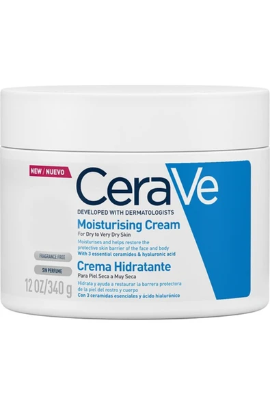 Moisturising Cream Kuru Ve Çok Kuru Ciltler İçin 340 Gr ürün görseli 1