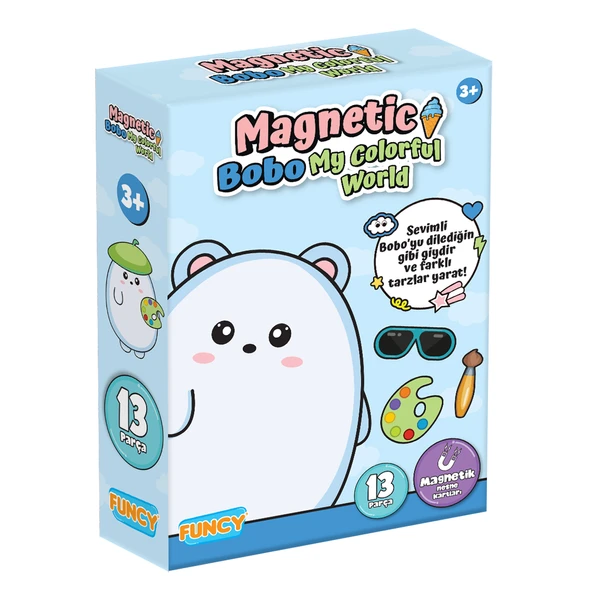 MAGNETIC BOBO MY COLOFUL WORD KUTU OYUNU ürün görseli 1