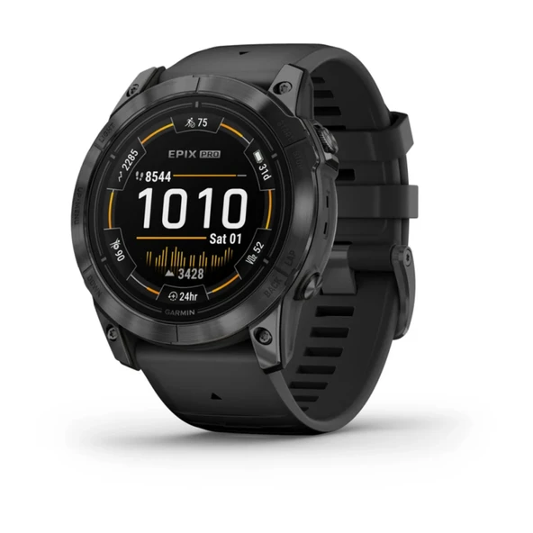 Garmin 010-02804-21 Epix Pro (G2), 51, Glass, Sltgry SS, Blk, EMEA/AUS/NZ/AFR/Sa Akıllı Saat ürün görseli 1