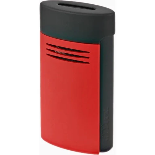 S.T. Dupont 020749V Megajet Matt Black And Red Çakmak ürün görseli 1