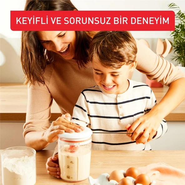 Tefal Pancake Express 900 ML 07 Beyaz - Resim 6