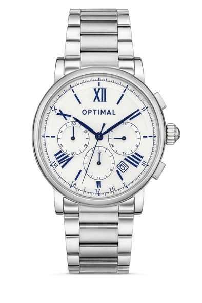 Optimal Çelik OPT2001.01 Kol Saati - Resim 2