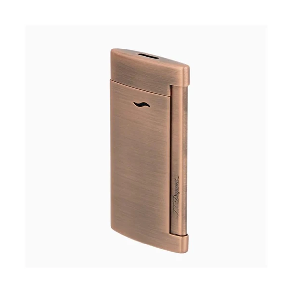 S.T. Dupont 027809 SLIM 7 Brushed Copper Çakmak ürün görseli 1