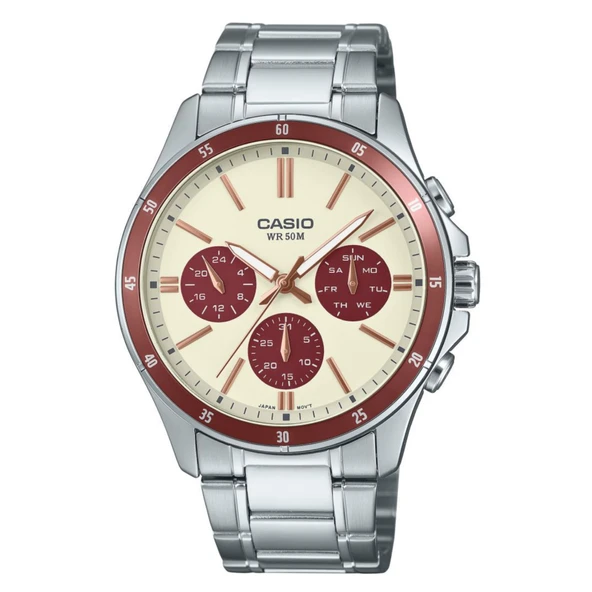 Casıo MTP-1374D-5A2VDF Kol Saati - Resim 3