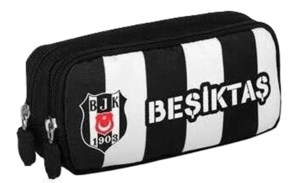 Beşiktaş Lisanslı Çubuklu Kalem Çantası ürün görseli 1