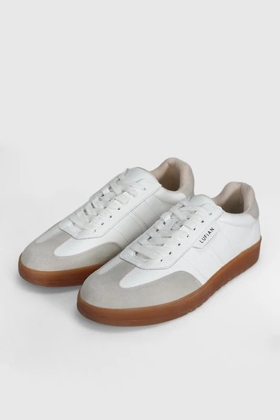Lufian Brıan Beyaz Sneaker - Resim 4