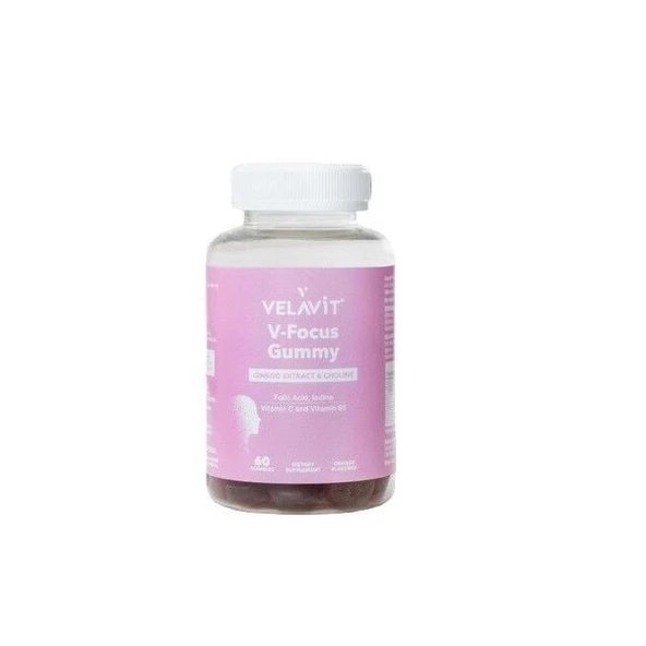Velavit V-Focus Gummy 60 Gummies ürün görseli 1