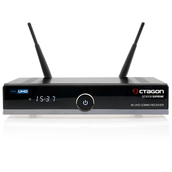 OCTAGON SF8008 SUPREME V3 4K UHD E2 DVB-S2X & DVB-C/T2 COMBO - Resim 2
