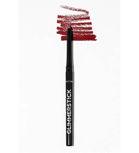 Avon Glimmerstick Dudak Kalemi Red Brick Yoğun Pigmentasyon ve Kalıcılık Özelliğiyle ürün görseli 1