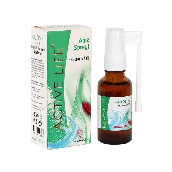 Active Life Ağız Spreyi Hyaluronik Asit 30 ml ürün görseli 1